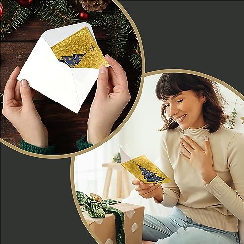 16 Christmas Greeting Cards with Envelopes Y420