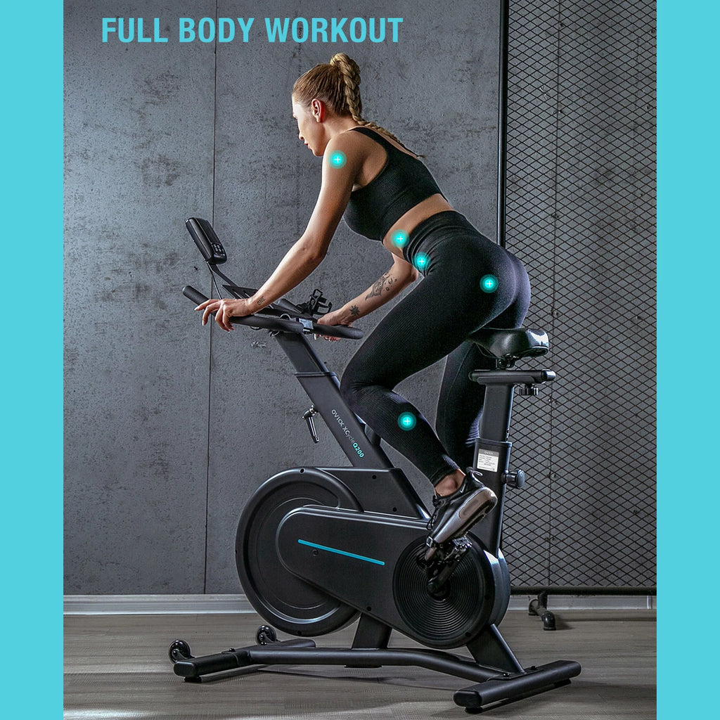 Home Workout Exercise Bike with Digital LCD R653