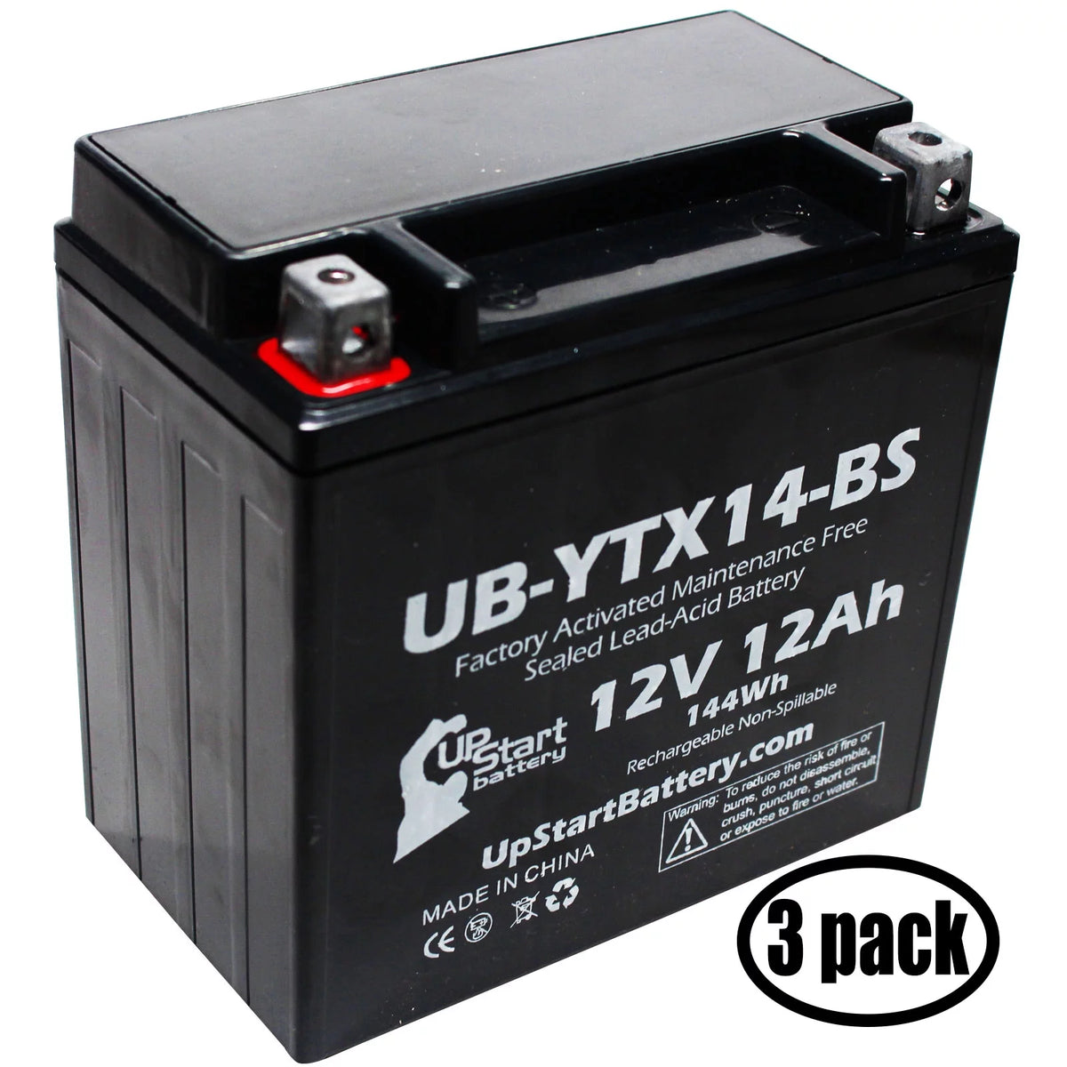 12V 12AH Maintenance Free Motorcycle Battery G5992
