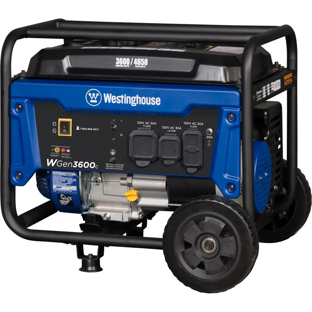Gas Powered Portable Generator with CO Sensor M944527