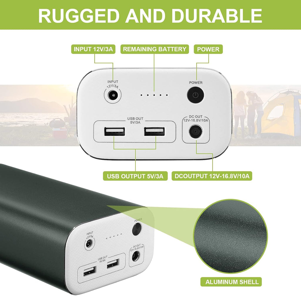 Portable Power Station 216Wh Lithium Battery Solar Generator D380
