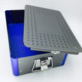 Aluminium Alloy Sterilization Tray Case with Silicone Mat Z990390