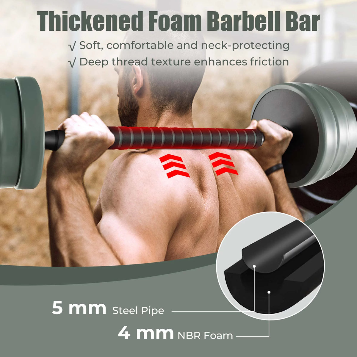4 in 1 Adjustable Dumbbell Set 92lbs U36802