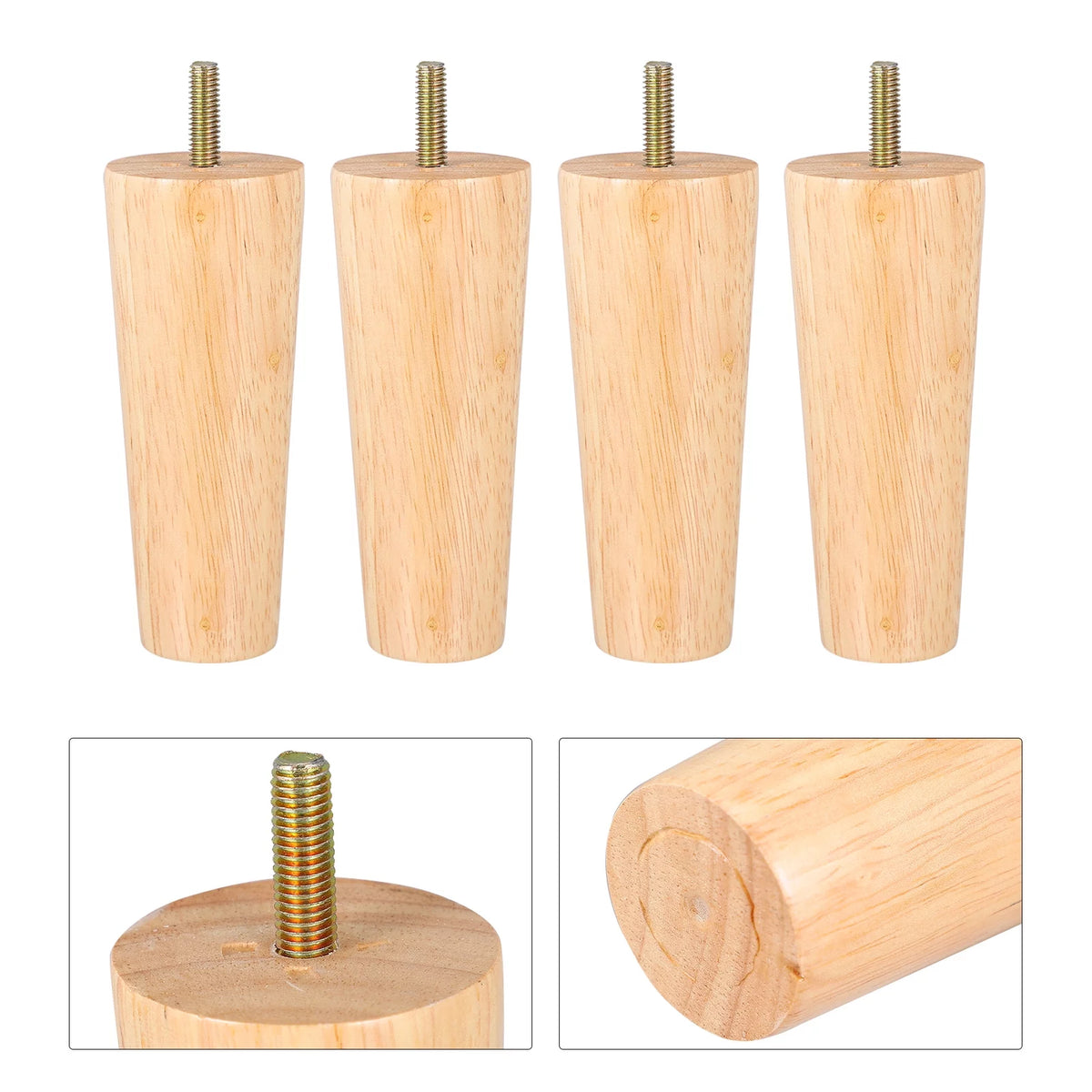 Wood Furniture Legs Set of 4 N9117
