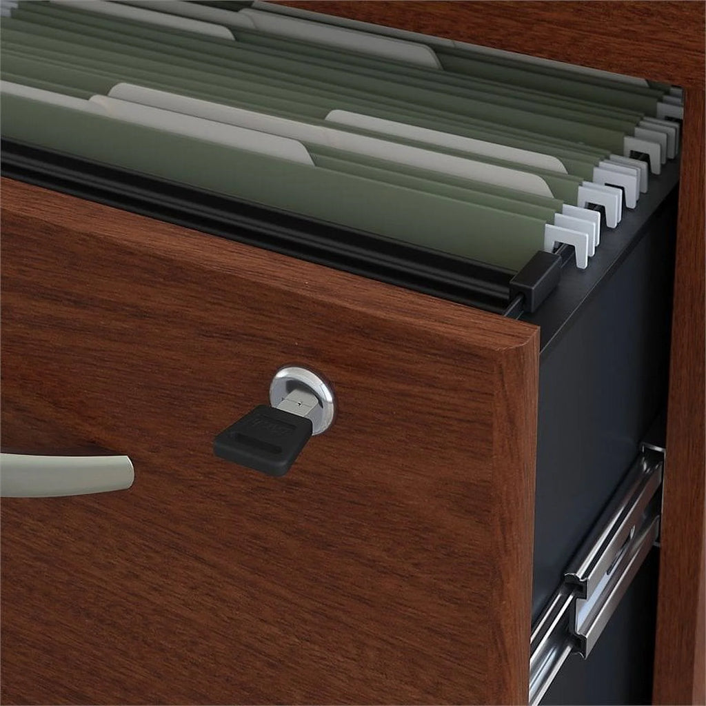 Mahogany Office Desk with Drawers D231374