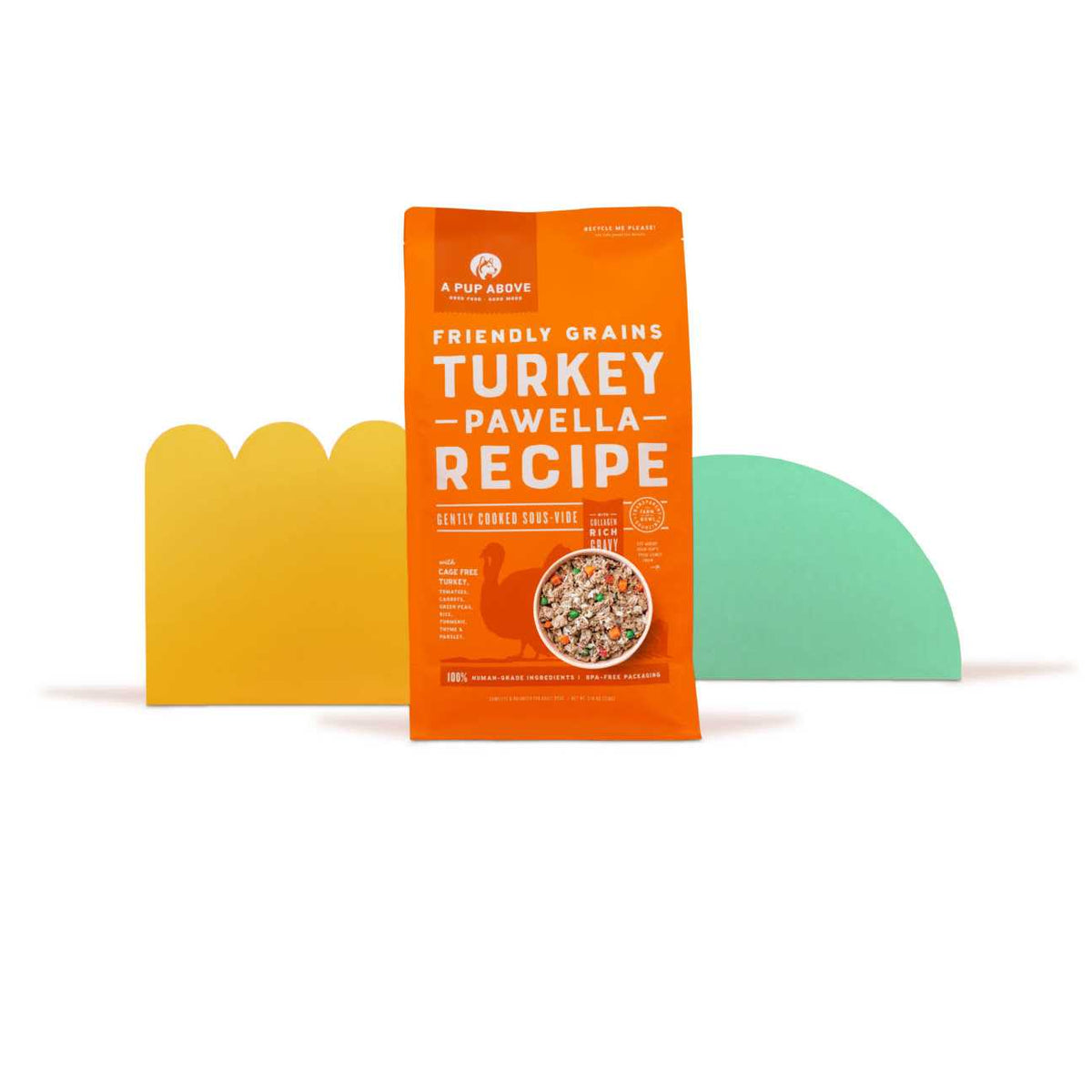 Frozen Gently Cooked Dog Food Turkey N5558