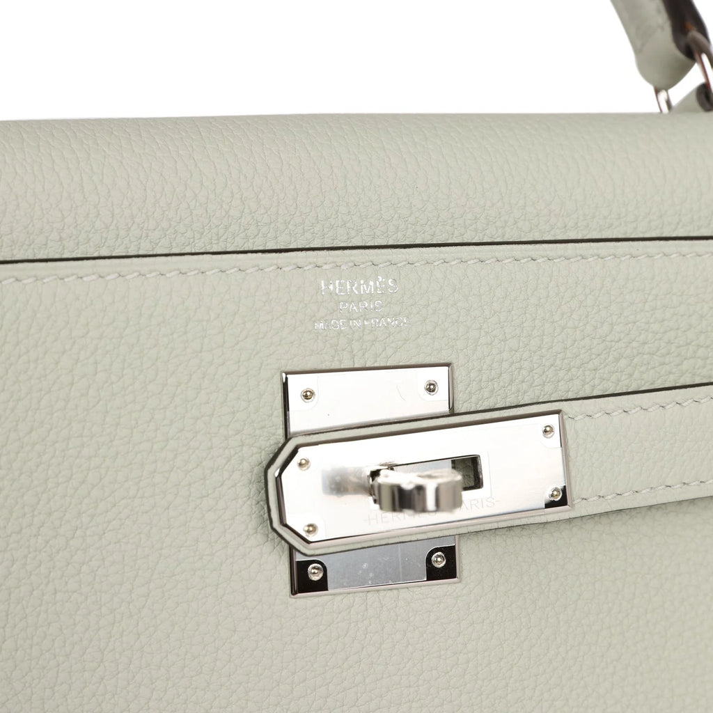 28 Gris Neve Togo Palladium Hardware Handbag S602227