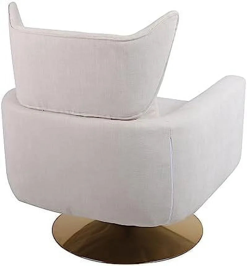 Mid Century Modern Swivel Accent Chair with Pillow M6469