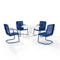 5 Piece Outdoor Metal Dining Set S466