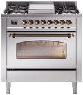 36 Dual Fuel Propane Gas Range Stainless Steel G31753