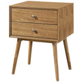 Brown Wood Nightstand Side End Table C702583