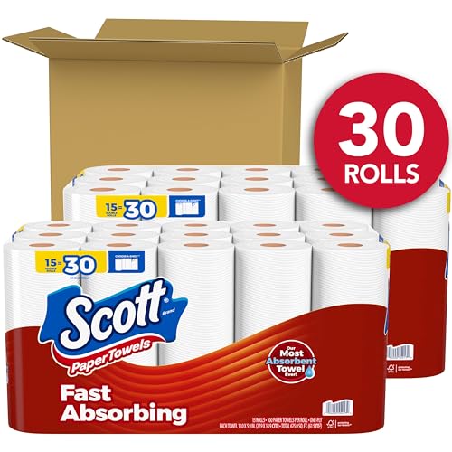 Scott Paper Towels 6 Double Rolls Z788