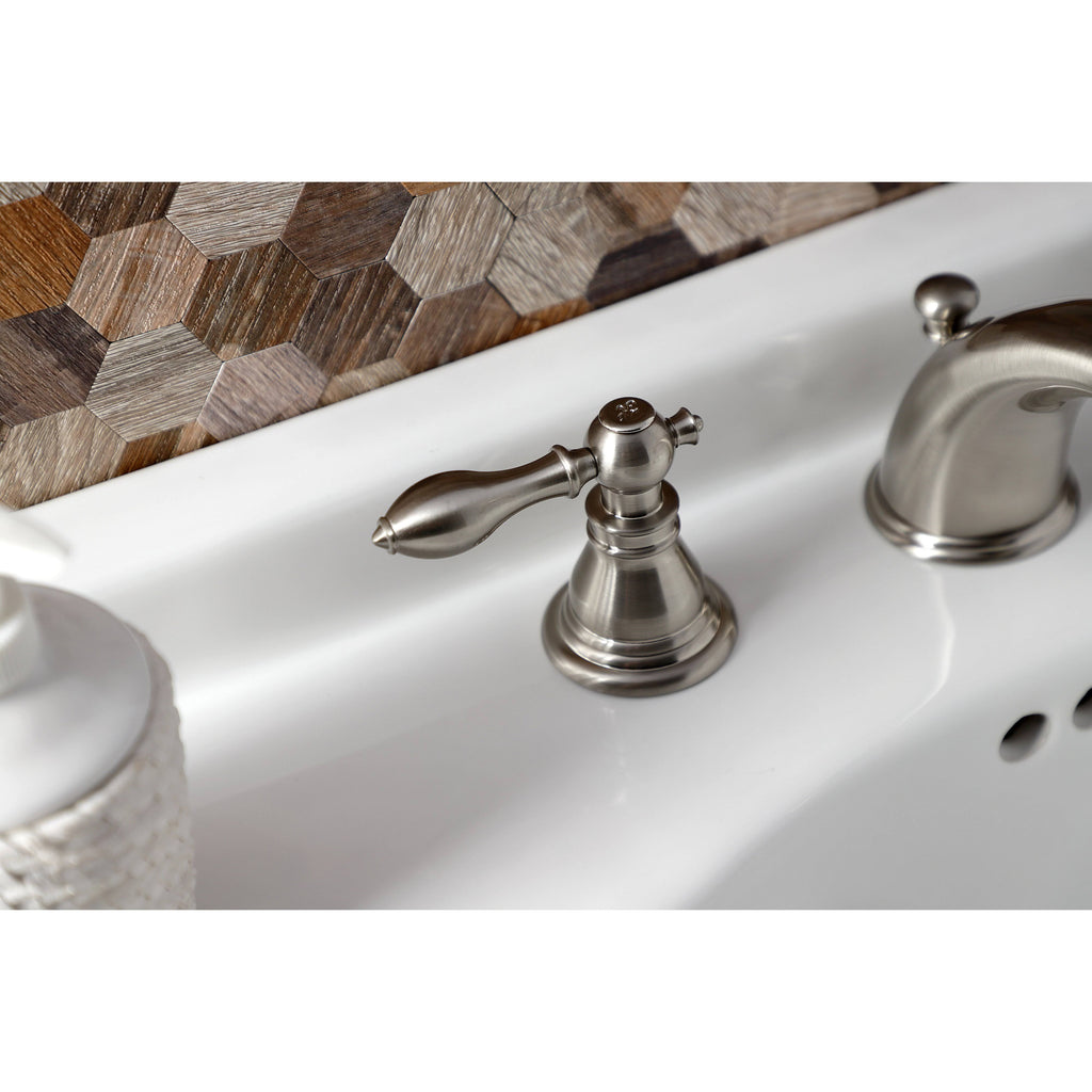 Widespread Bathroom Faucet with Pop-Up Brushed Brass R7511