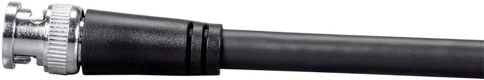 Black RG6 BNC Cable, 300ft C488524