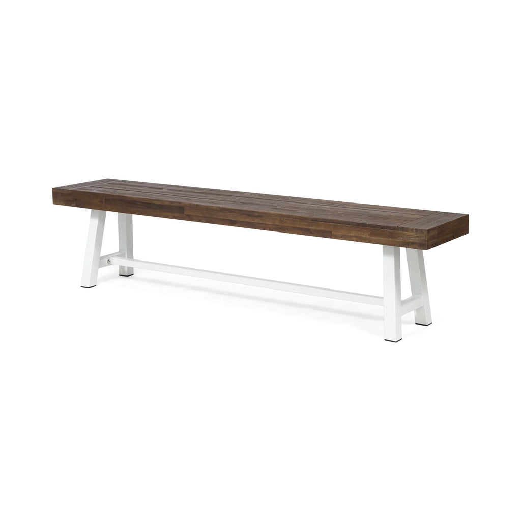 74" Acacia Wood Picnic Table I14725