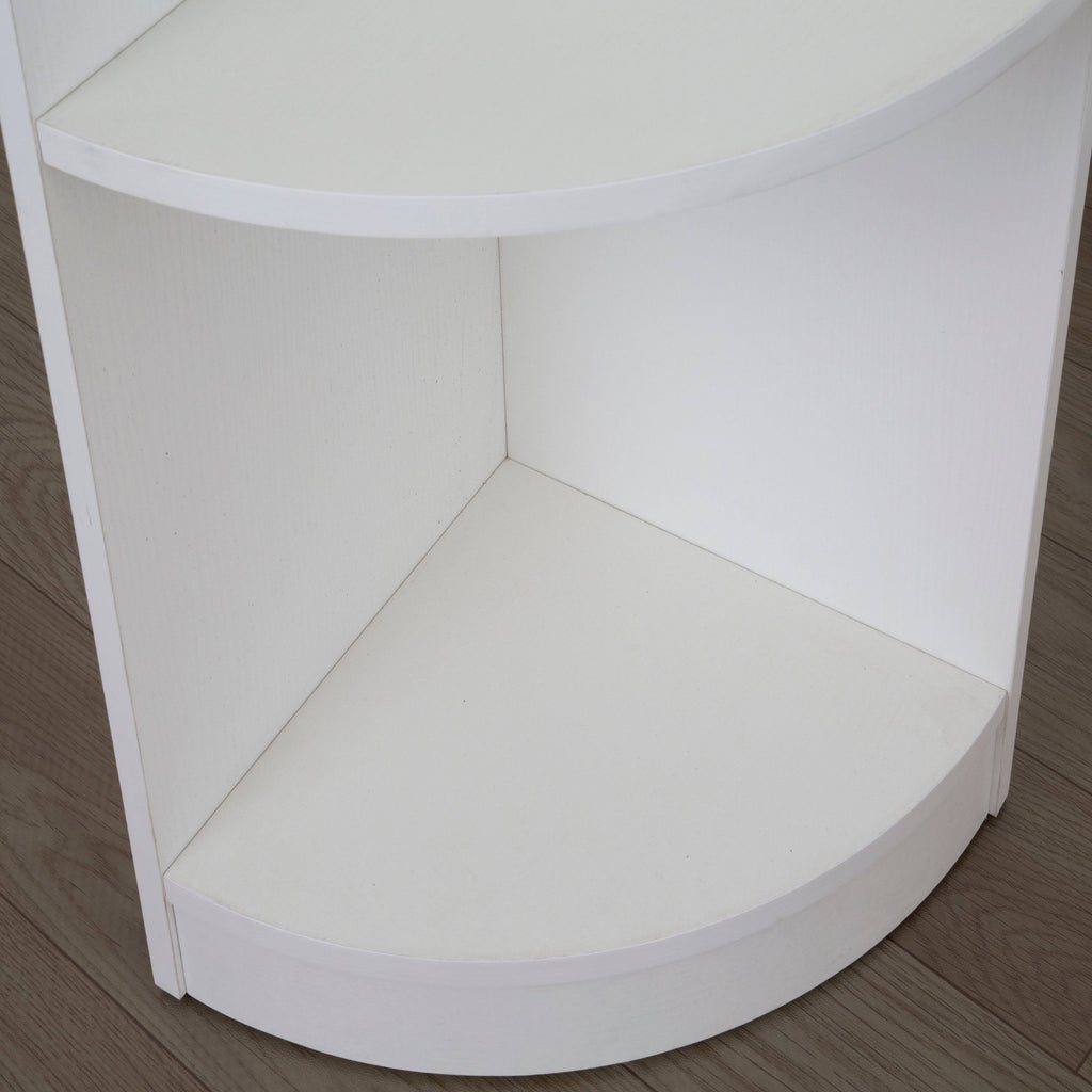 5 Tier Corner Wooden Bookcase Shelving Unit P5592