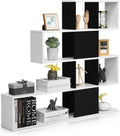 5-Shelf Ladder Corner Bookshelf M634