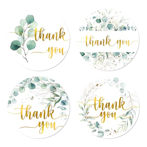 1000Pcs Christmas Gold Foil Stickers Roll F4422