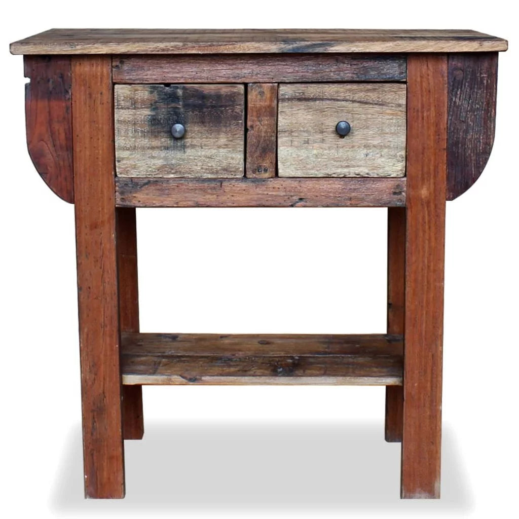 Solid Reclaimed Wood Console Table U300