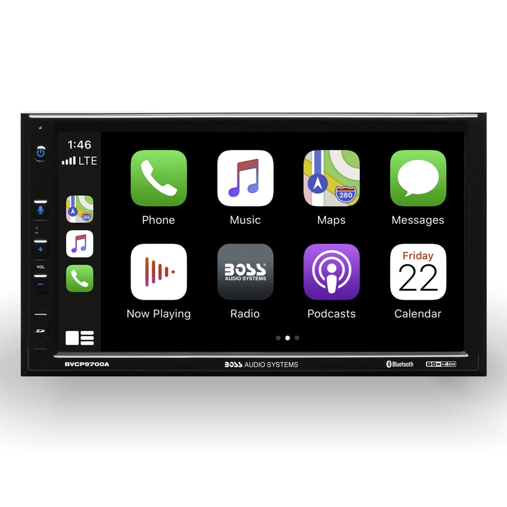 2 Din Apple CarPlay Android Auto Car Stereo System E53468