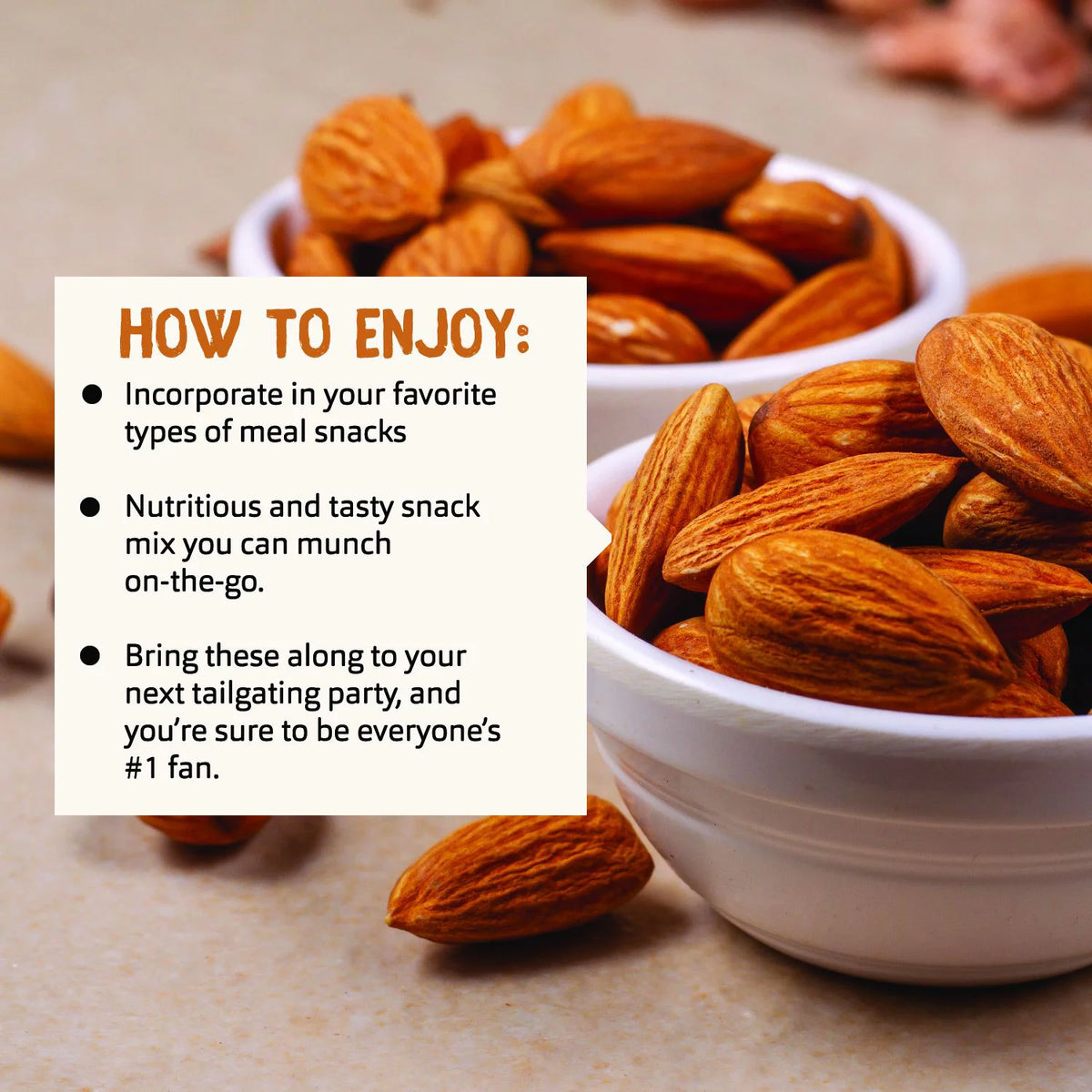 Organic Sprouted Salt & Vinegar Almonds 1.4oz M69626