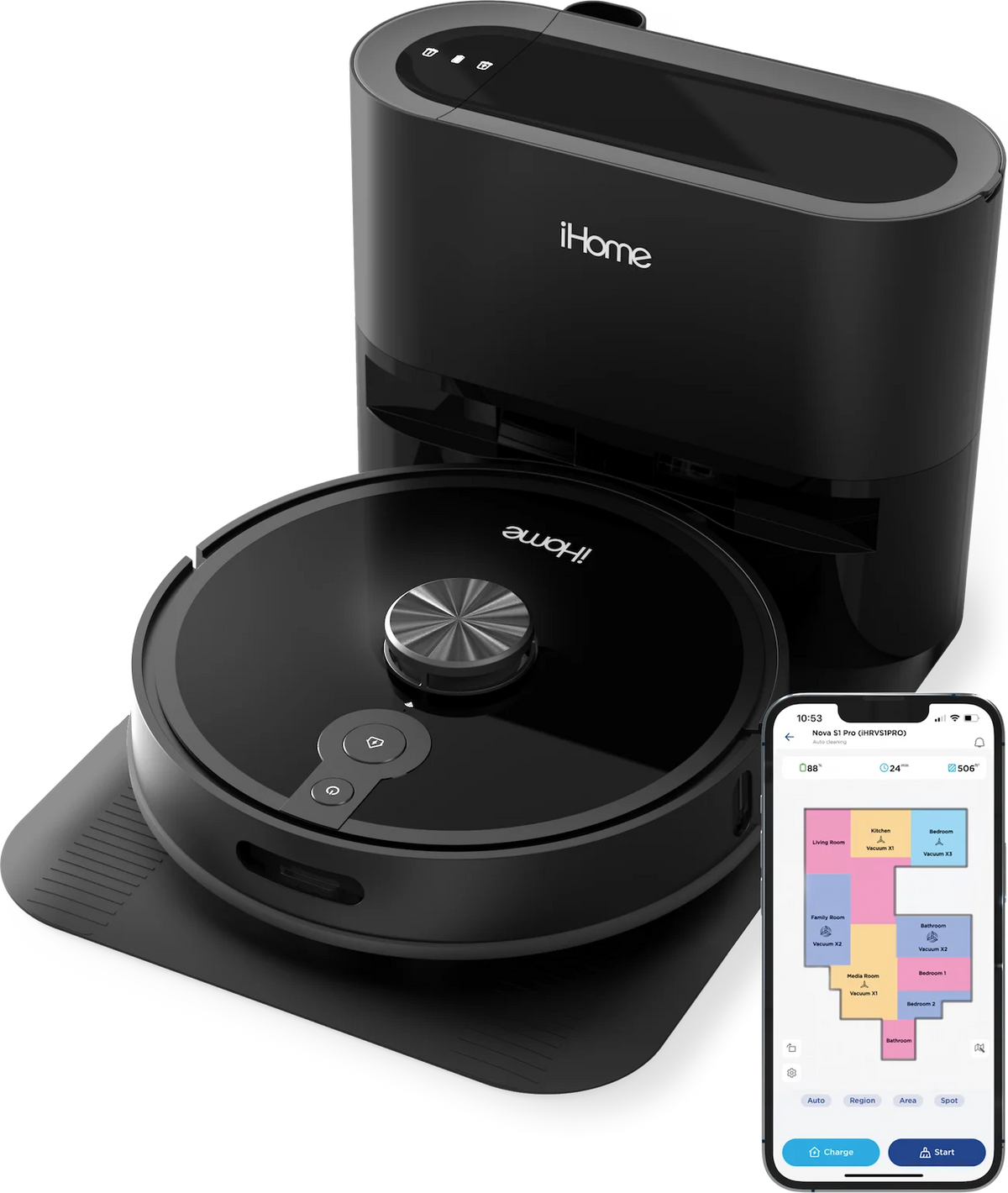 Self Empty Robot Vacuum U701
