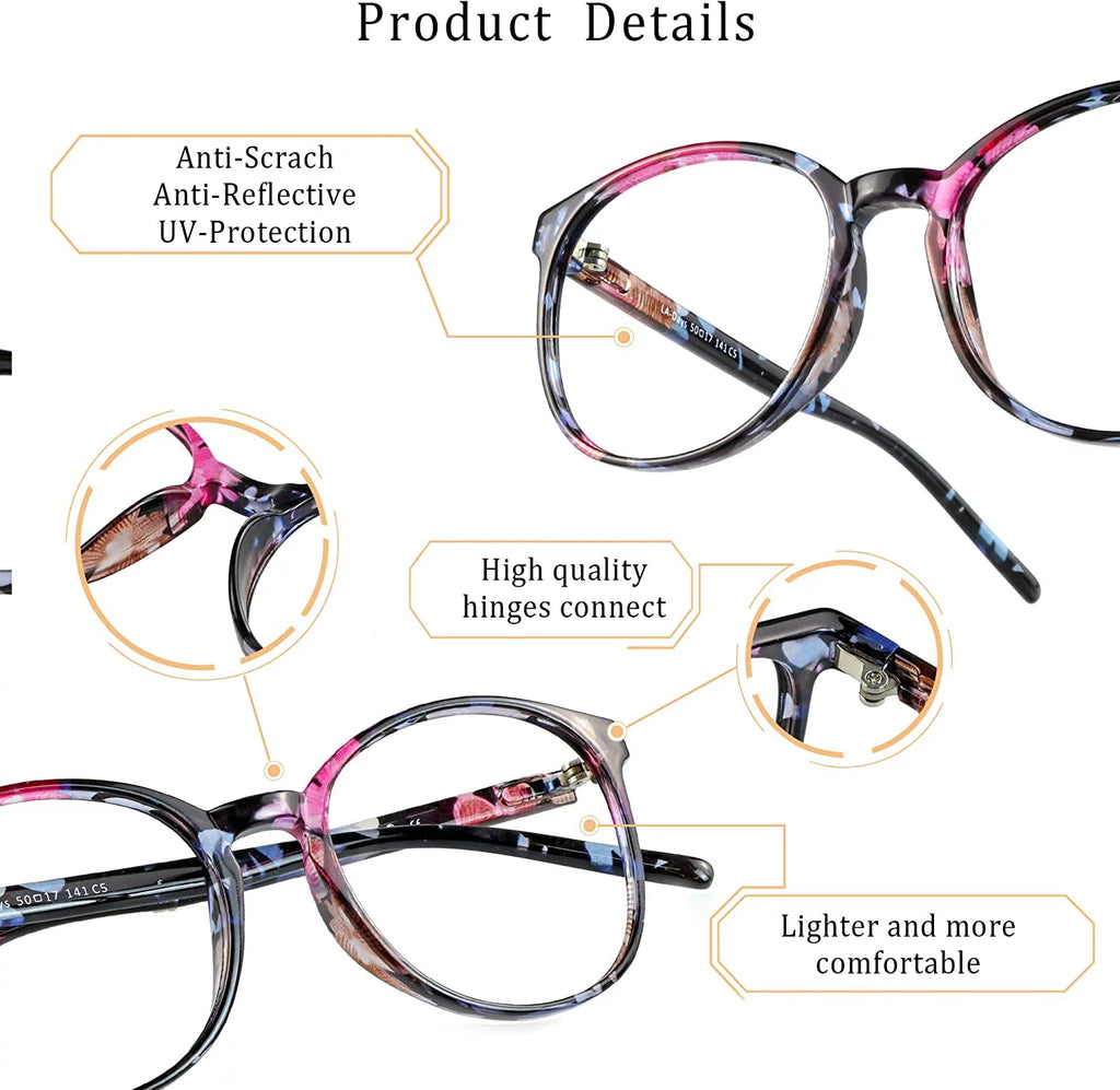 Bifocal Reading Glasses with Round Lenses N489642