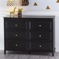 6 Drawer Ivory White Dresser D933091