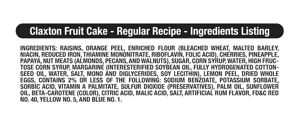 Old Fashion 3-1 Lb. Size Regular Recipe Y95846