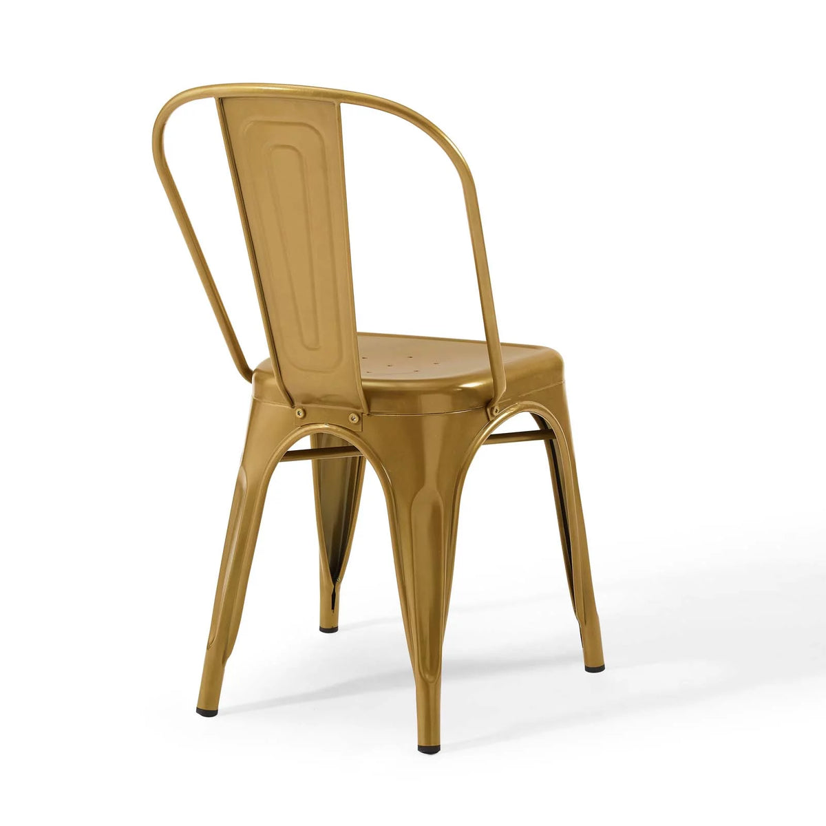 Gold Bistro Dining Side Chair Set of 2 G98286