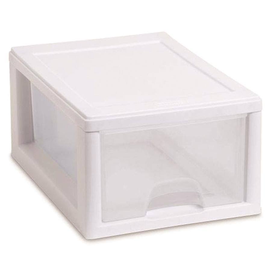White Stackable Small Drawer 36 Pack J956347
