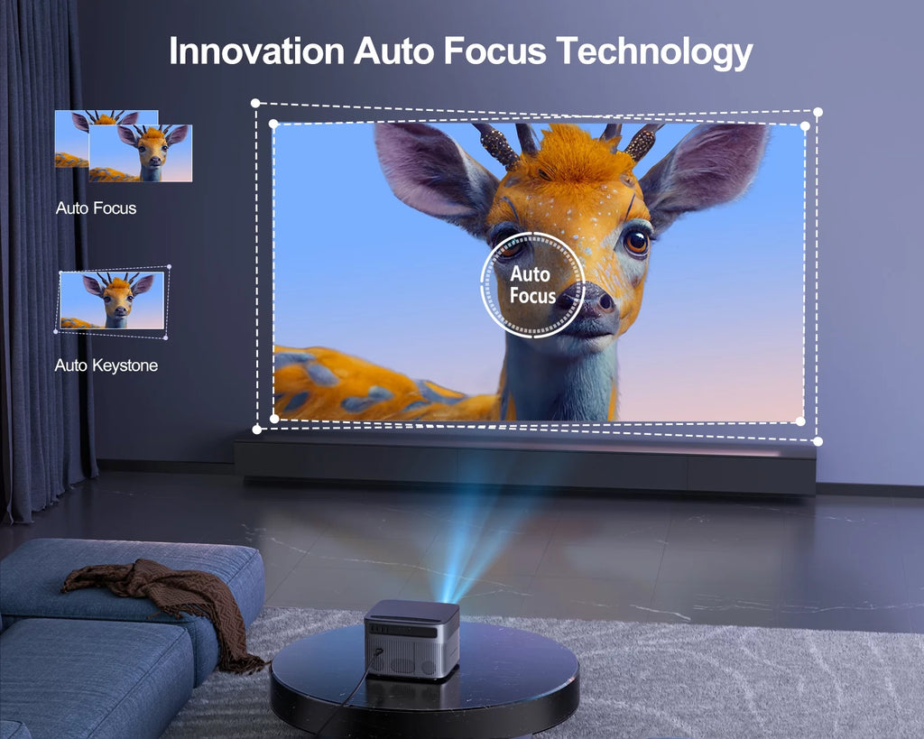 Native 1080P 5G WiFi 6 LCD Projector L57344