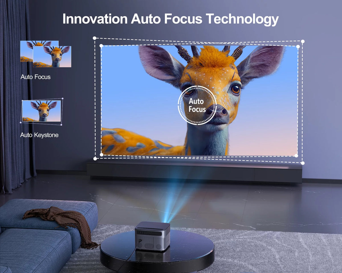 Native 1080P 5G WiFi 6 LCD Projector L57344