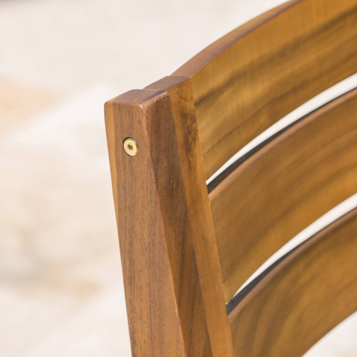 Acacia Wood Dining Chair Set of 2 O45970