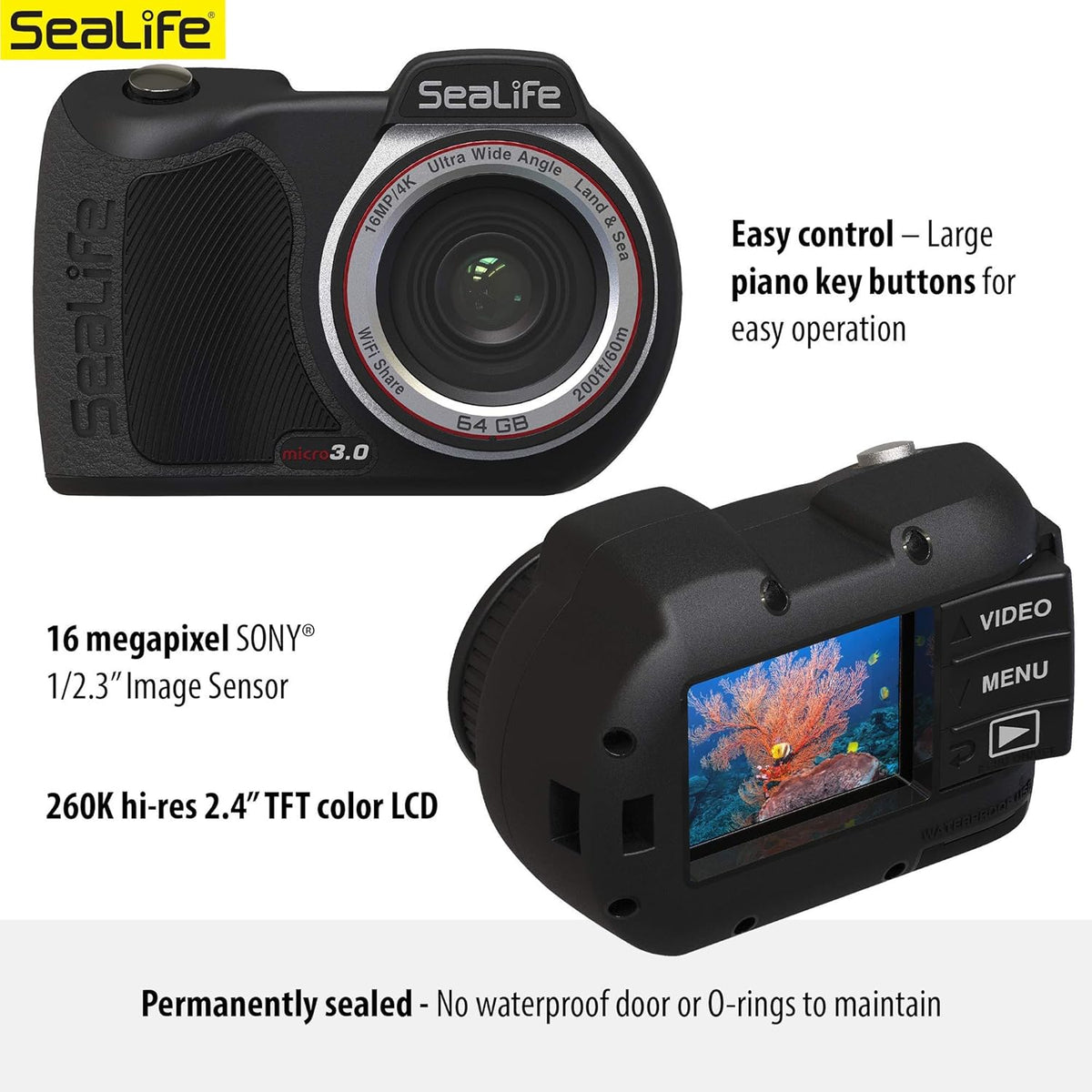 Underwater Camera & Dual Light Set J464908