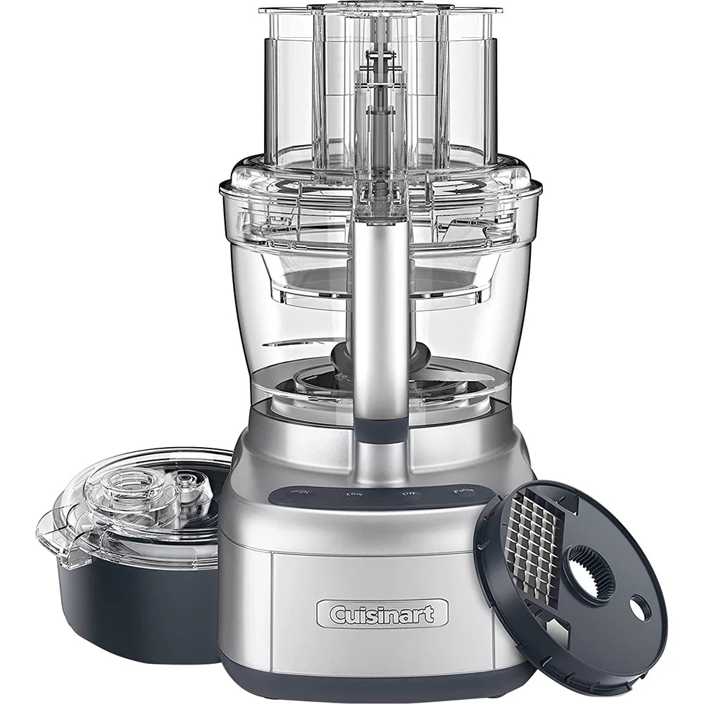 13 Cup Food Processor with Dicing Kit and 12 Piece Stainless Steel Knife Set Q21204