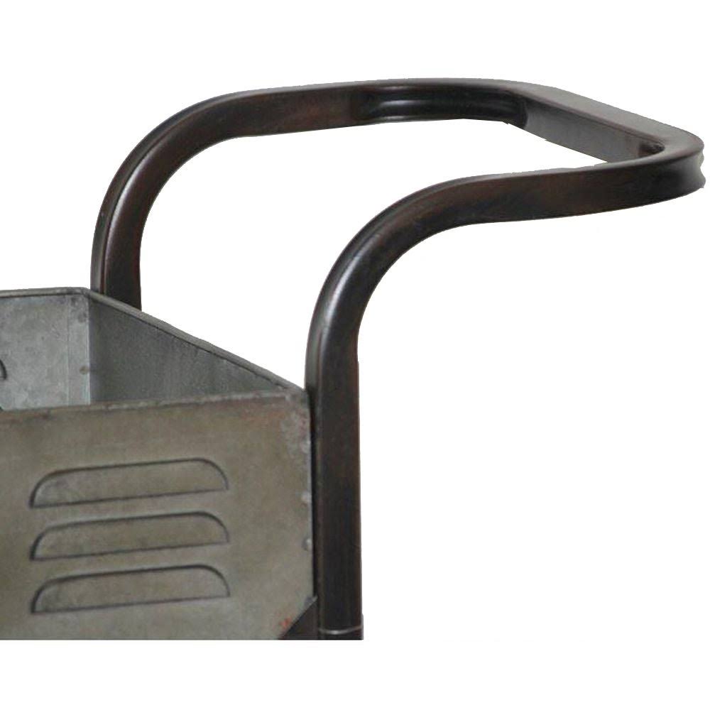 Industrial Metal Bar Cart D913788