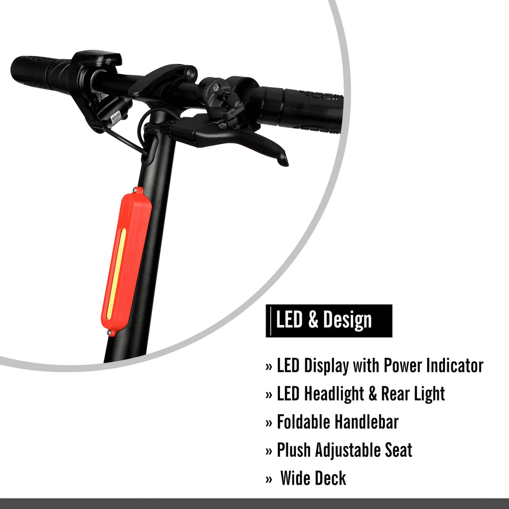 36V 250W Seated Electric Scooter with Basket F246