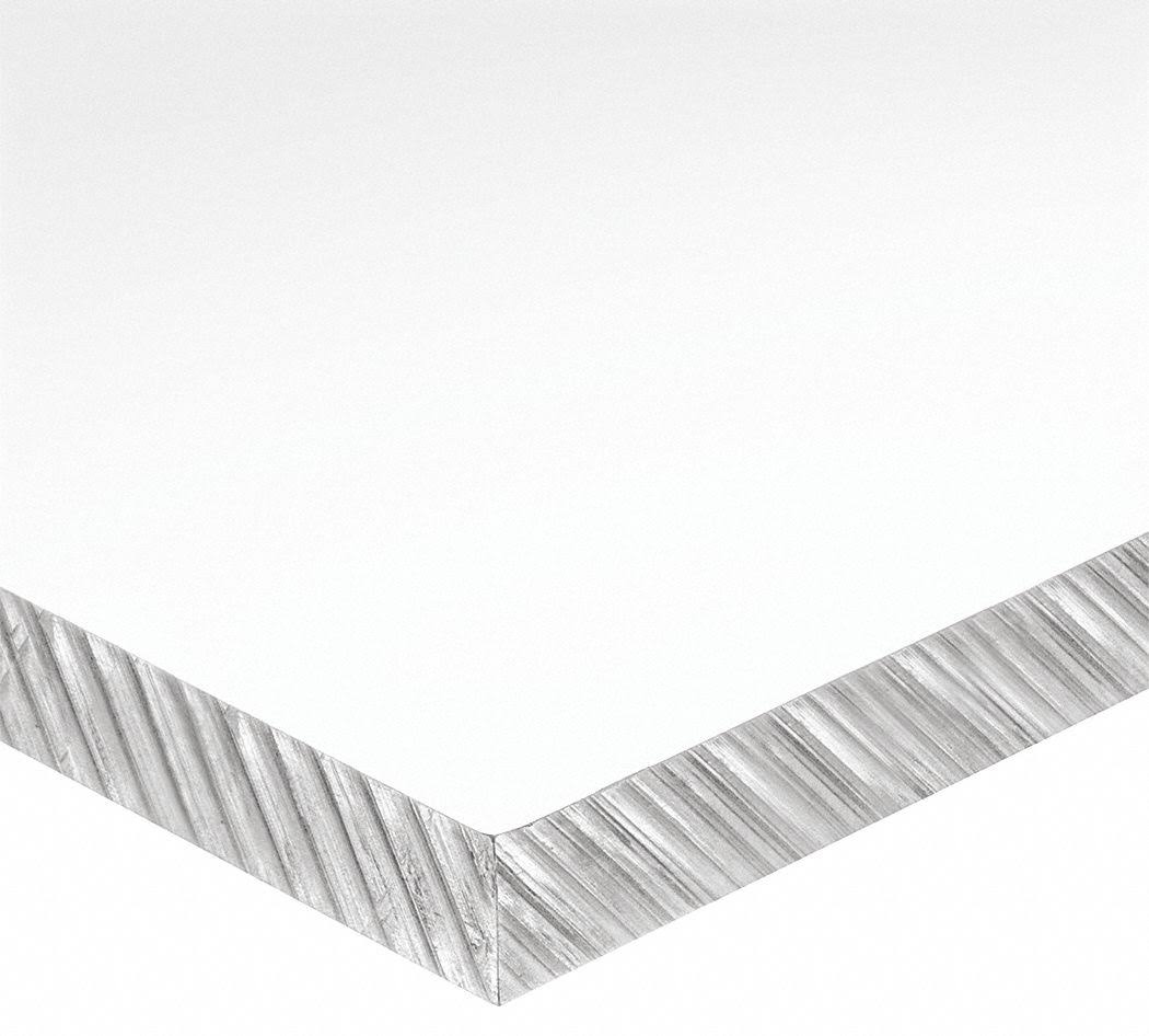 Polycarbonate Sheet 24L x 24W x 1/2 Thick Clear F795