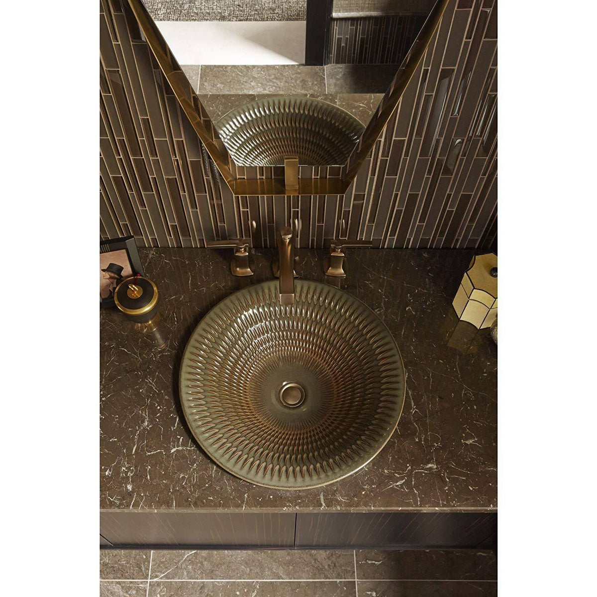 Round Wading Pool Bathroom Sink S778