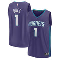 Purple Charlotte Hornets Jersey K1436