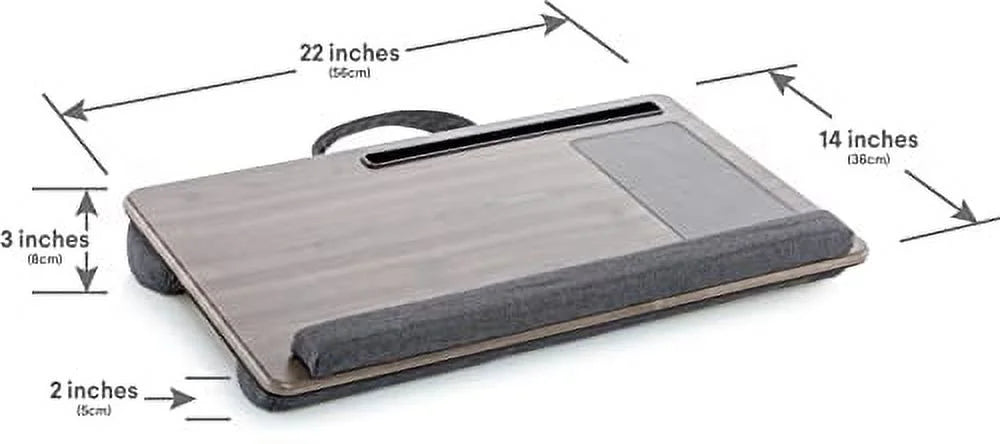 Adjustable Portable Wood Laptop Bed Tray Z64040