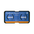 Black Porcelain Gas Range Double Drip Pan Z35112