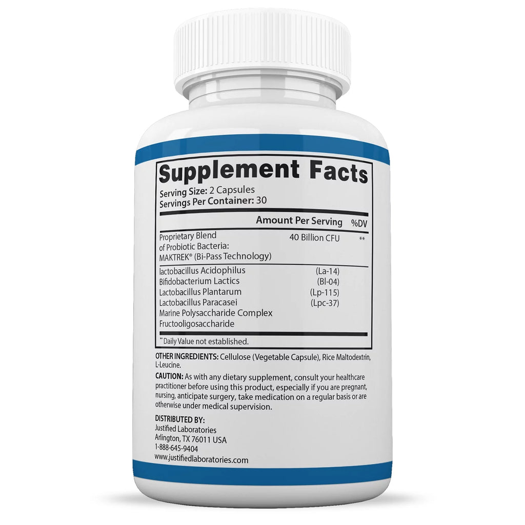10 Pack 40 Billion CFU Probiotic Capsules Y66073