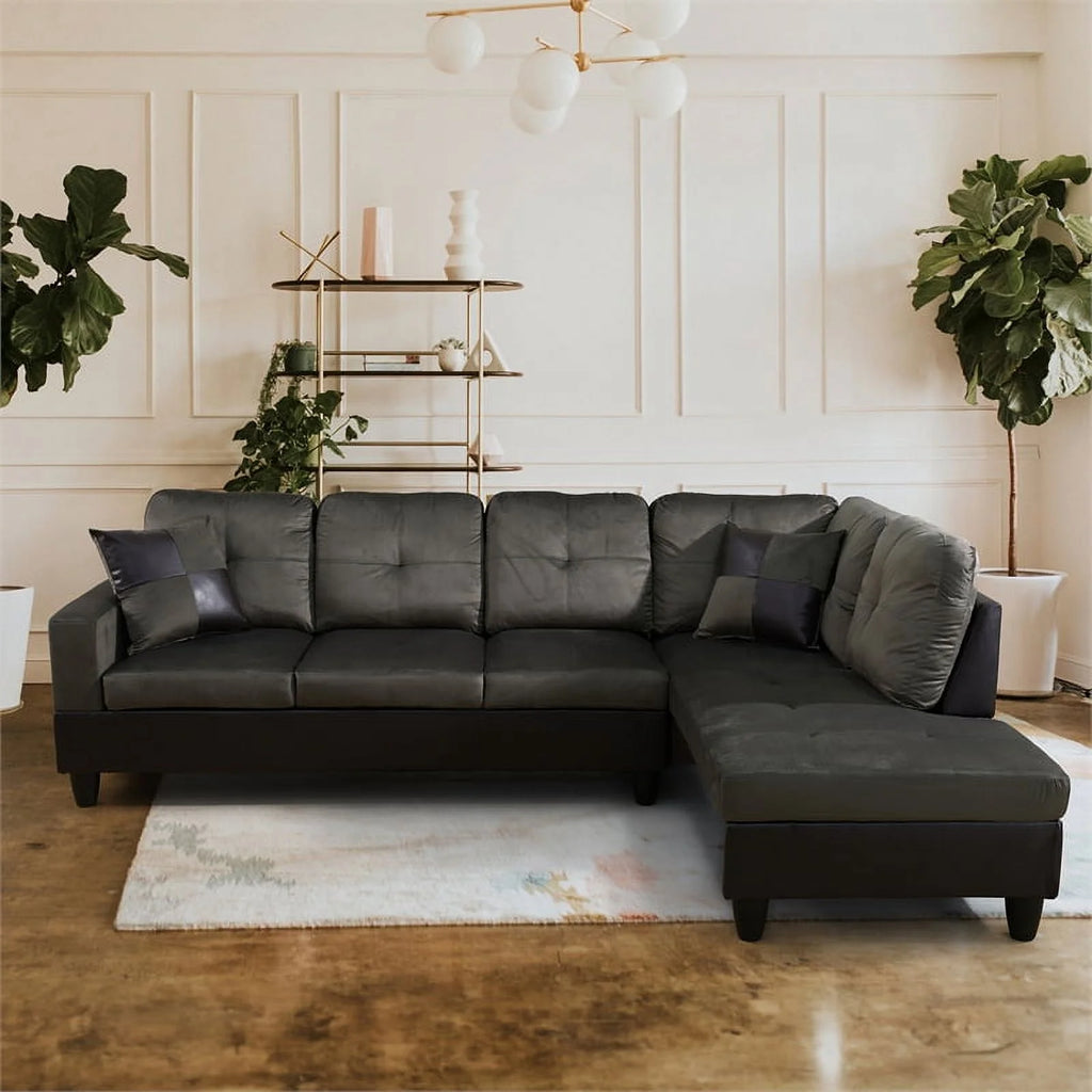 L Shaped Sectional Sofa A70403
