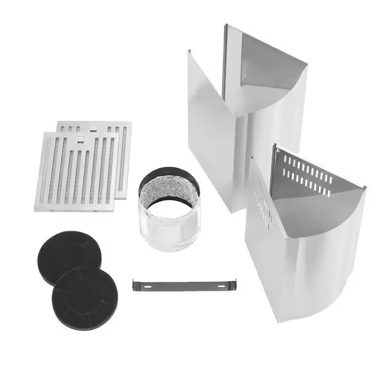 30 in. 500CFM Convertible Wall Mount Range Hood in Stainless Steel Z145570