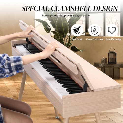 88 Keys Digital Piano with 3-Pedal Unit W4784
