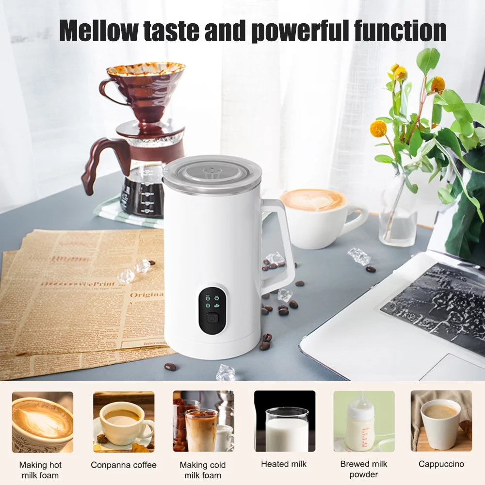 400W 580ml Stainless Steel Electric Milk Frother L340