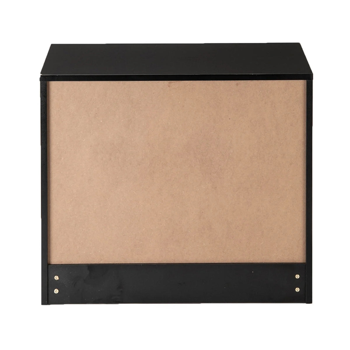 Black 3 Drawer Wood Dresser M633792