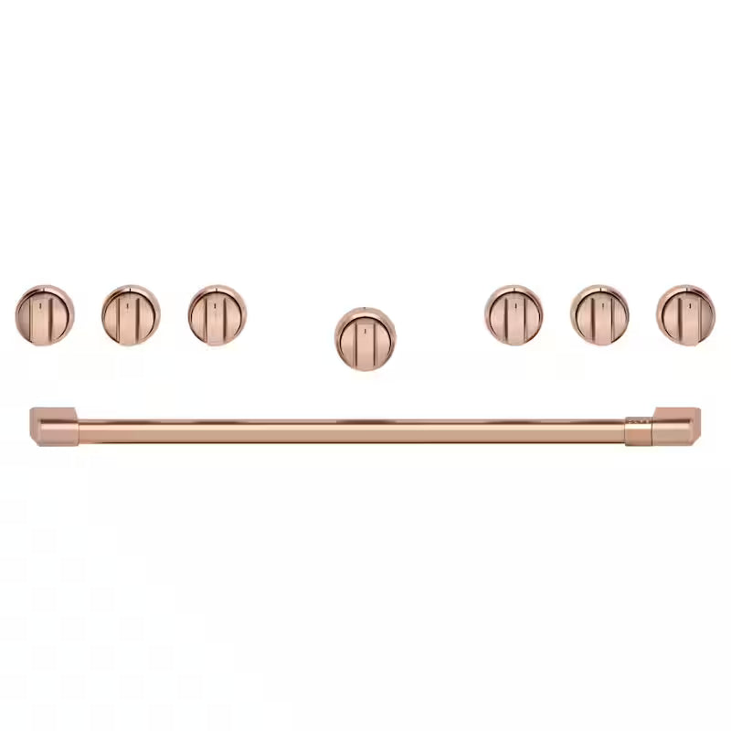 Range Handle and Knob Kit in Brushed Copper H910